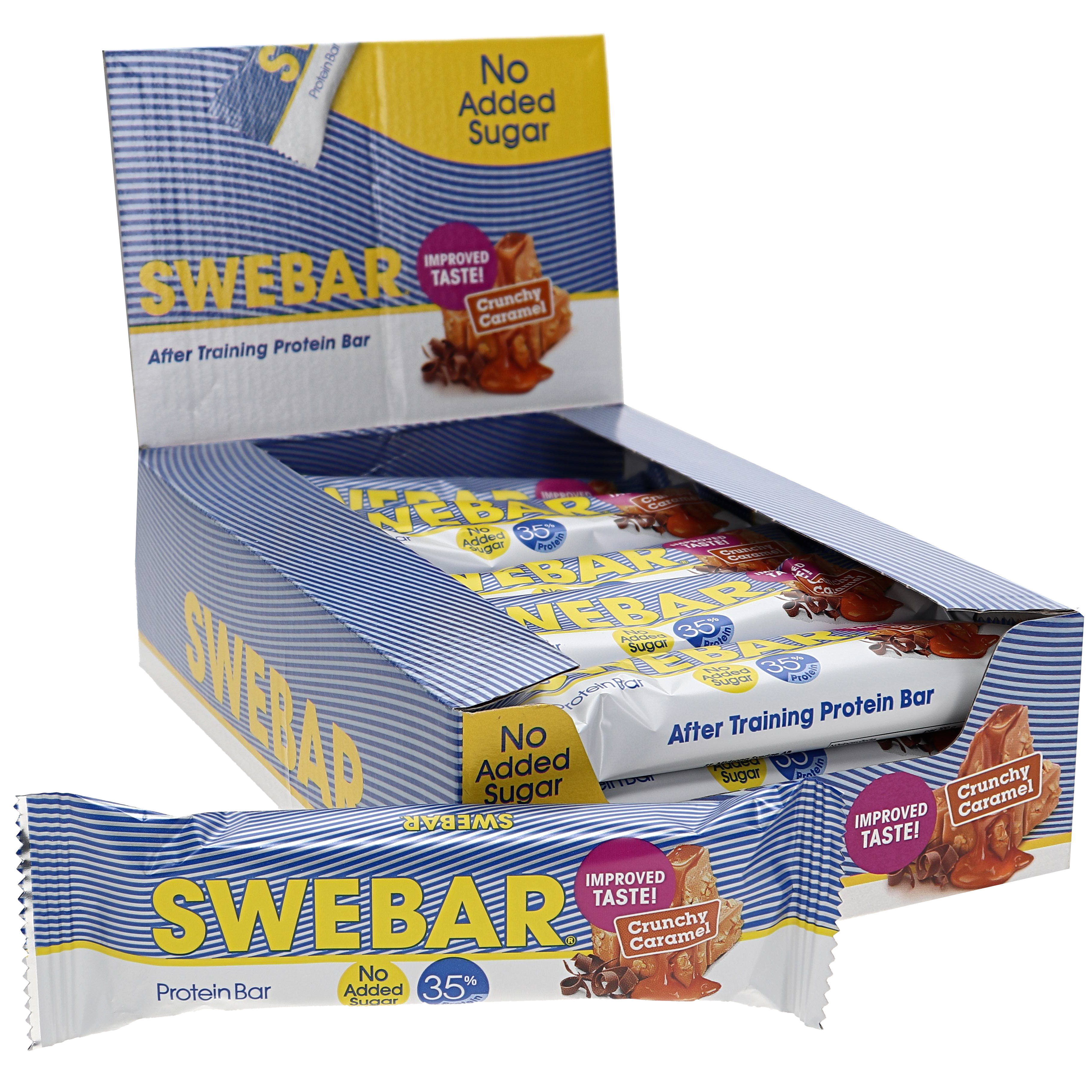 Proteinbars Crunchy Caramel 15-pack - 30% rabatt