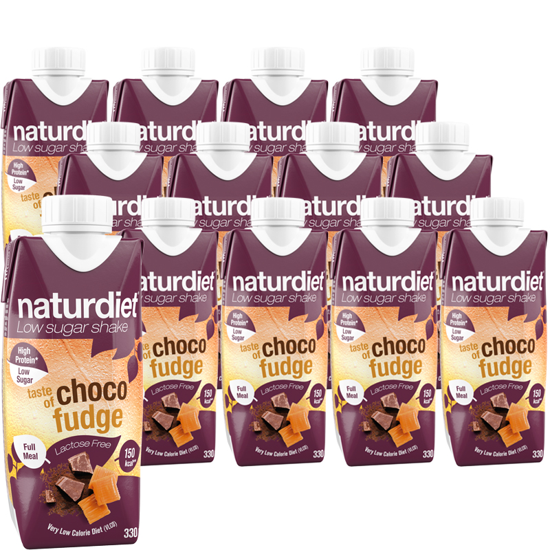Måltidsersättning Shake Choco Fudge 12-pack - 26% rabatt