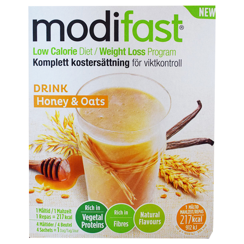 Kostersättning "Drink Honey & Oats" 220g - 58% rabatt