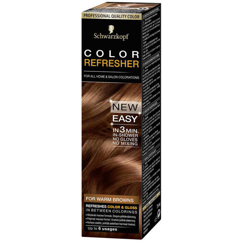 Hårfärgningsmedel Refresher Warm Brown - 81% rabatt