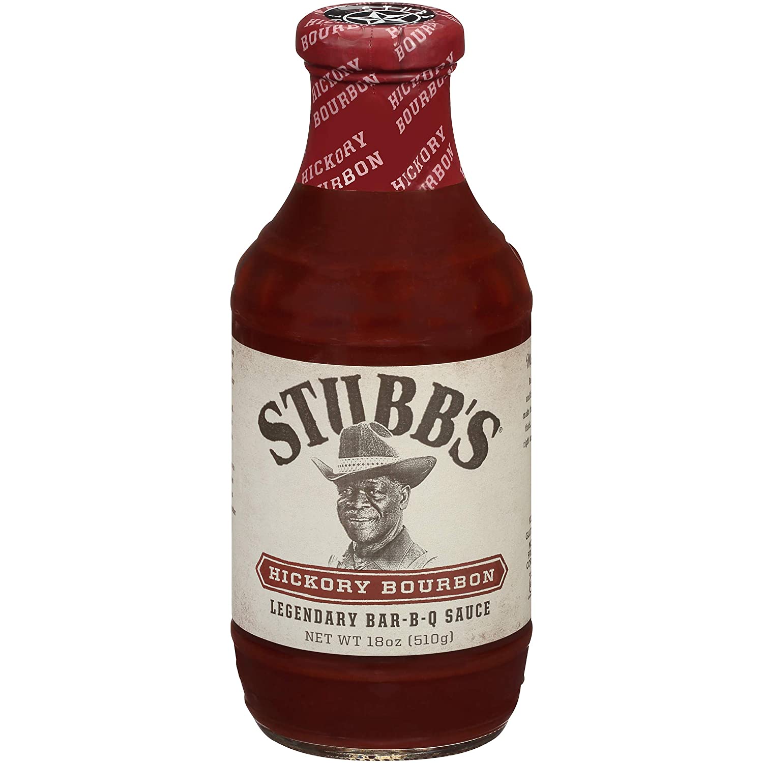 Stubbs Hickory Bourbon BBQ Sauce 510g