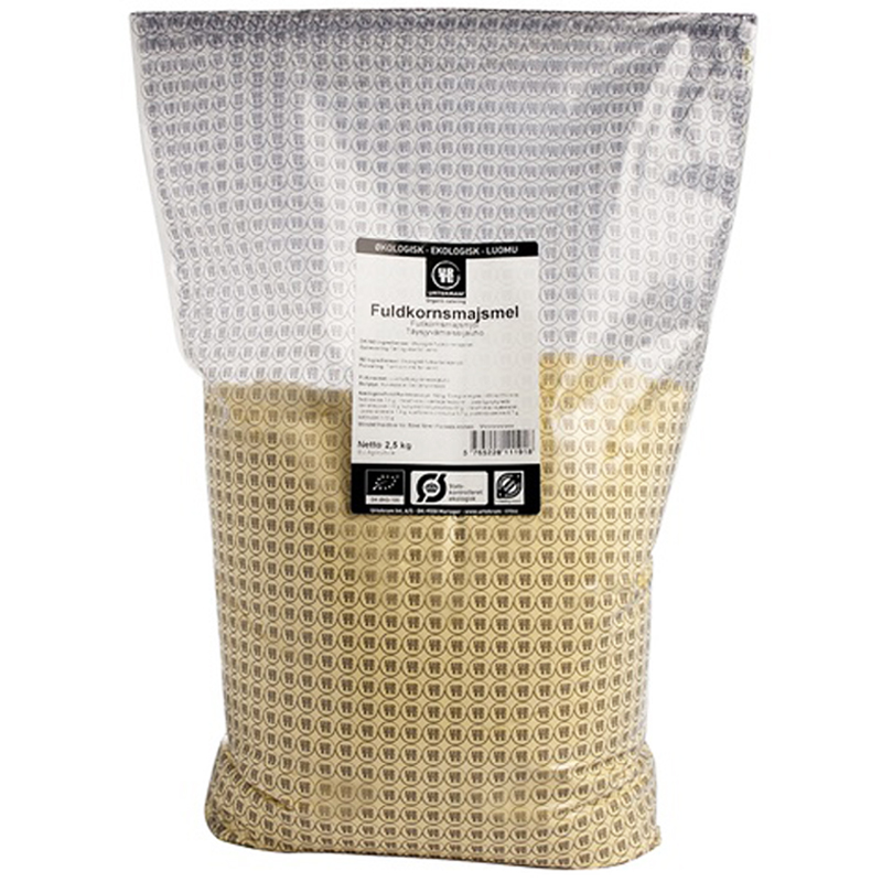Majsmjöl Fullkorn 2,5kg - 35% rabatt