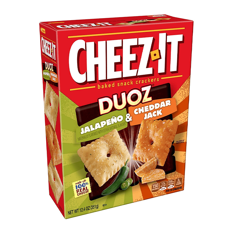 Cheez-It Duoz Jalapeno & Cheddar Jack 351g