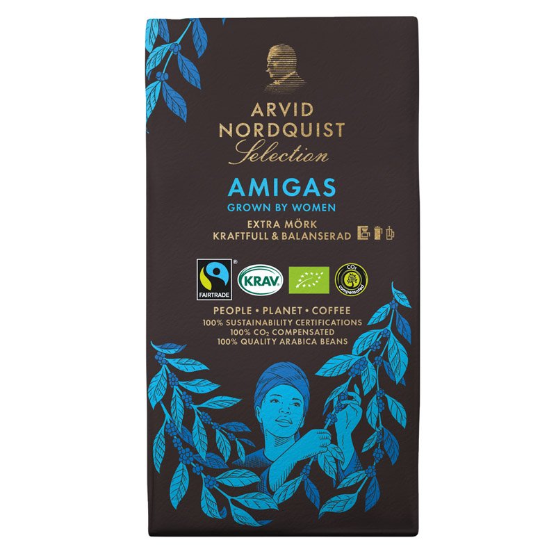 Eko Bryggkaffe Amigas Extra Mörkt - 22% rabatt