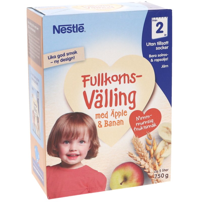 Barnmat Fullkornsvälling Äpple & Banan - 29% rabatt