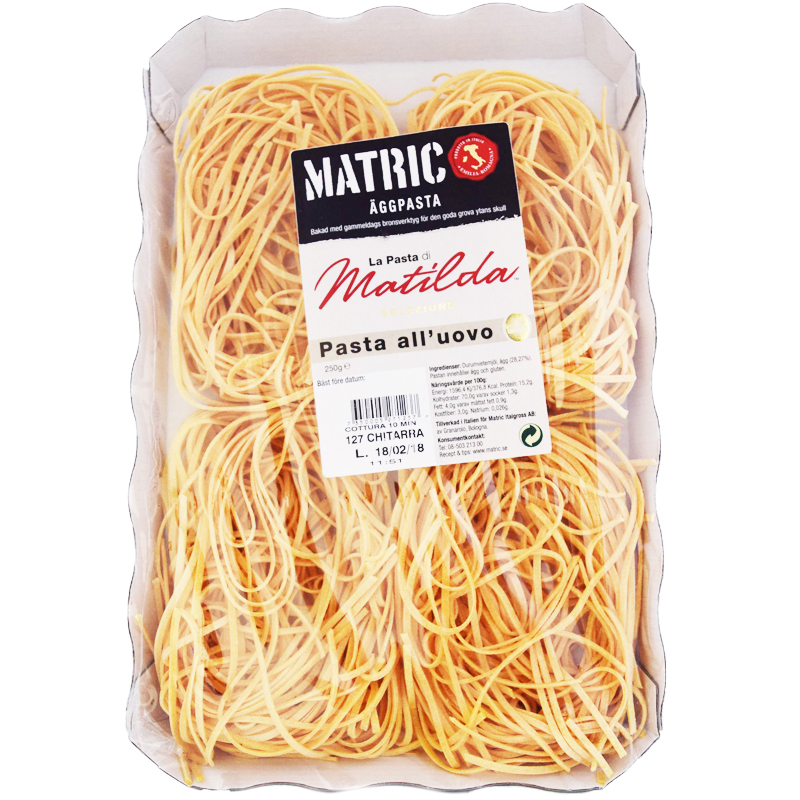 Äggpasta Chitarra 250g - 50% rabatt