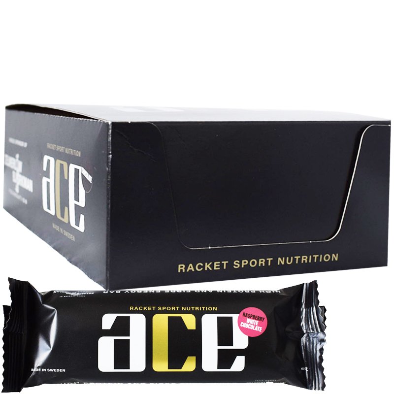Hel Låda Proteinbars "Raspberry & White Chocolate" 20 x 60g - 63% rabatt