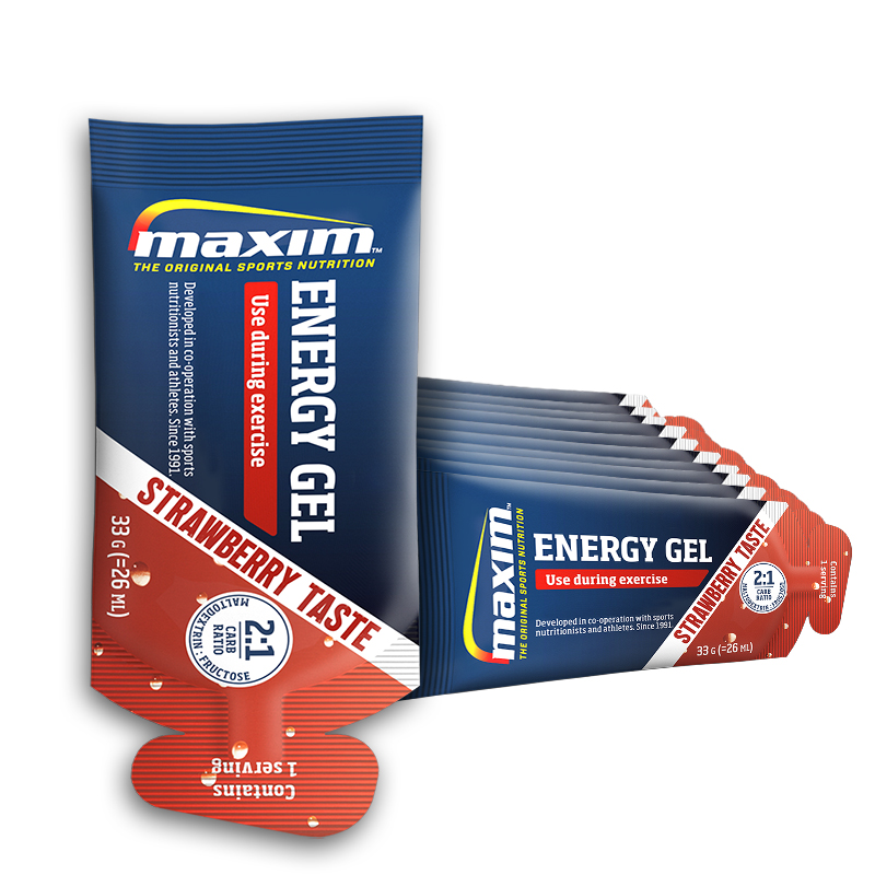 Hel låda Maxim Energy Gel 25-pack - 50% rabatt