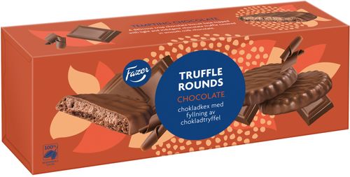 Fazer Truffle Rounds Chocolate 142g
