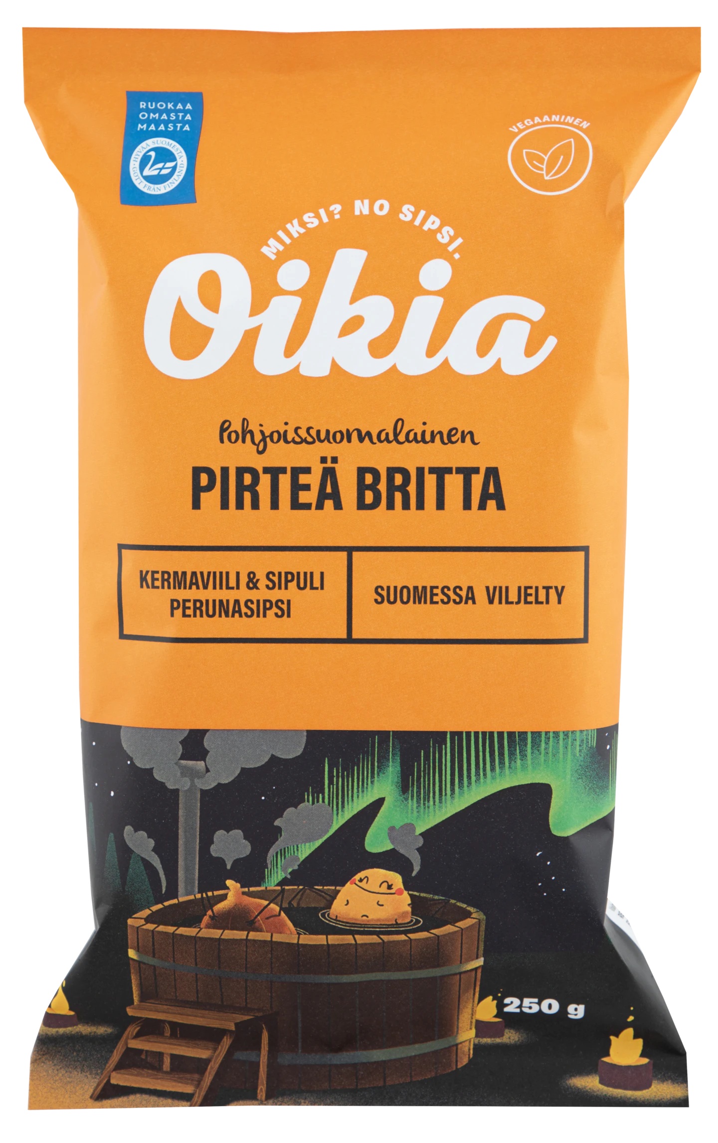 Oikia Pirteä Britta Sour Cream & Onion 250g