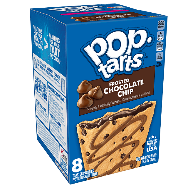 Kelloggs Pop-Tarts Chocolate Chip