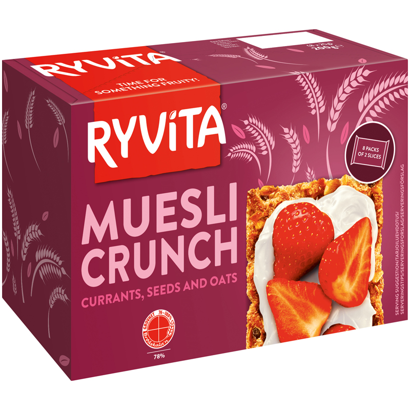 Knäckebröd Muesli Crunch - 23% rabatt