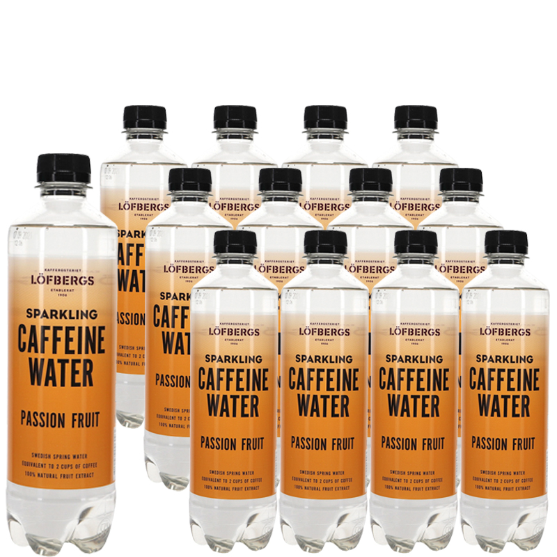 Koffeinvatten Passionsfrukt 12-pack - 55% rabatt