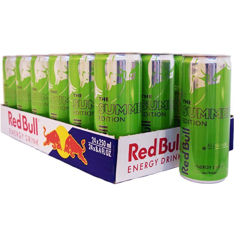 Hel Platta Red Bull "Summer Edition" 24 x 250ml - 55% rabatt