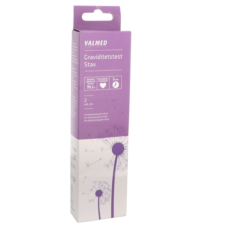 Graviditetstest 2-pack - 25% rabatt