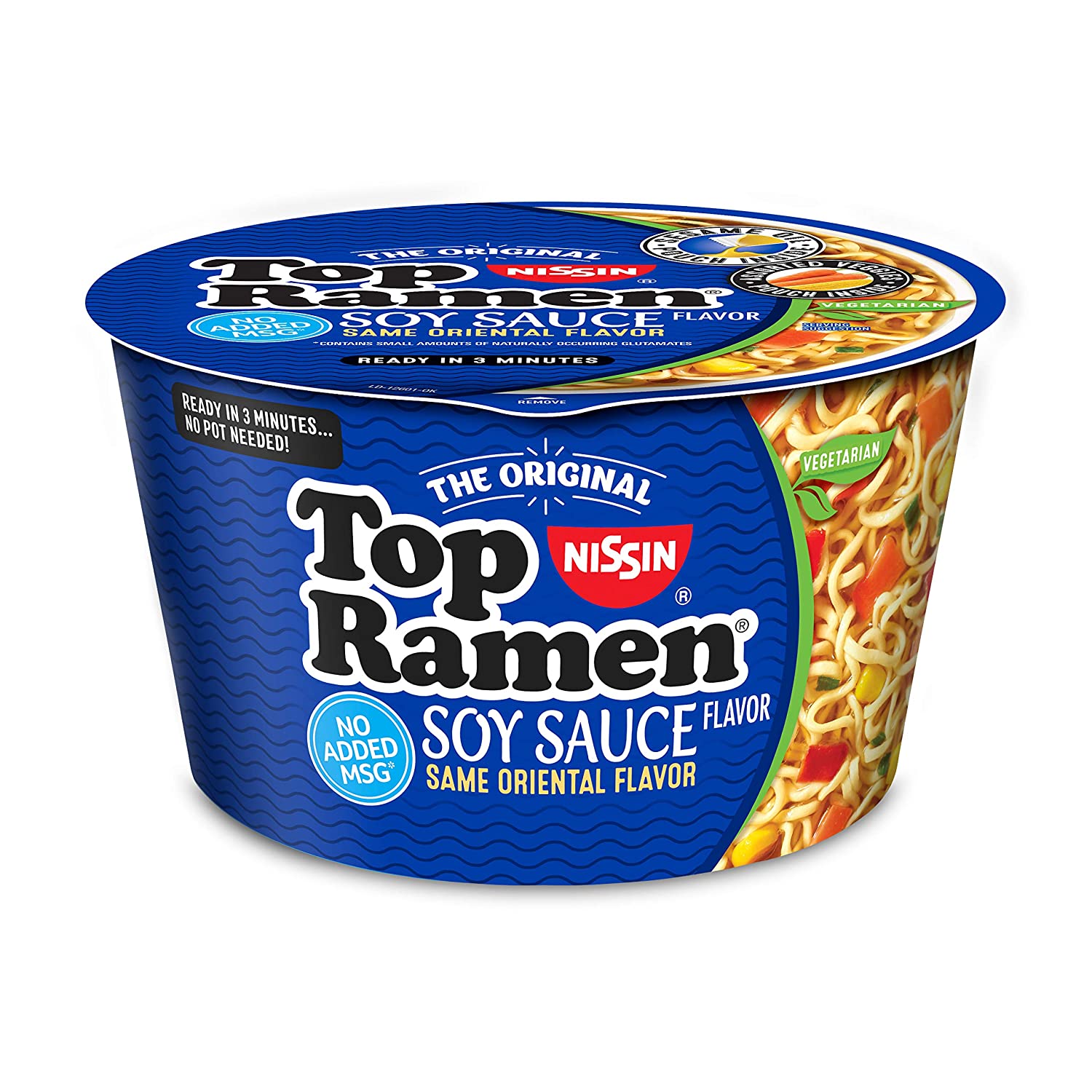 Nissin Top Ramen Soy Sauce 90g