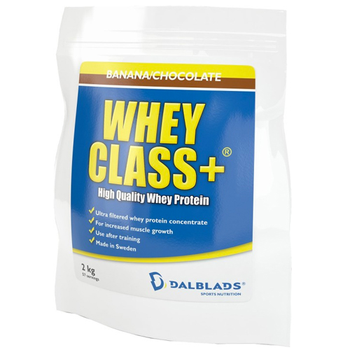 Whey Class+ "Banan & Choklad" 2kg - 56% rabatt