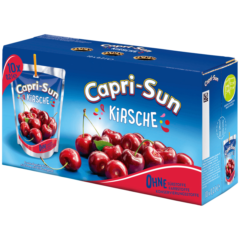 Hel Låda Fruktdryck "Kirsche" 10 x 200ml - 83% rabatt