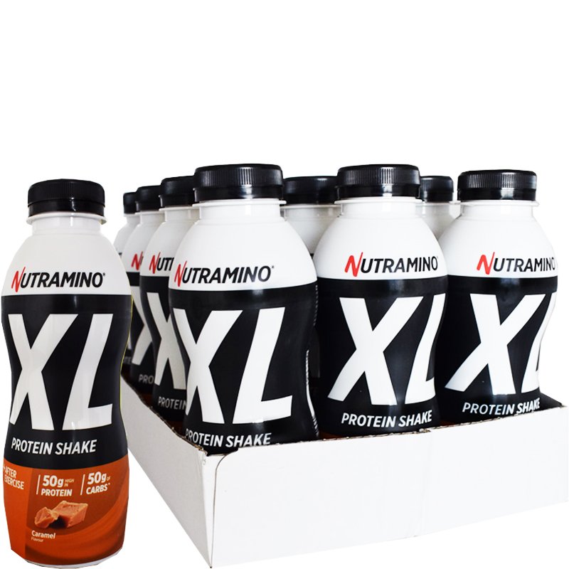 Proteinshake XL Karamell 12-pack - 76% rabatt