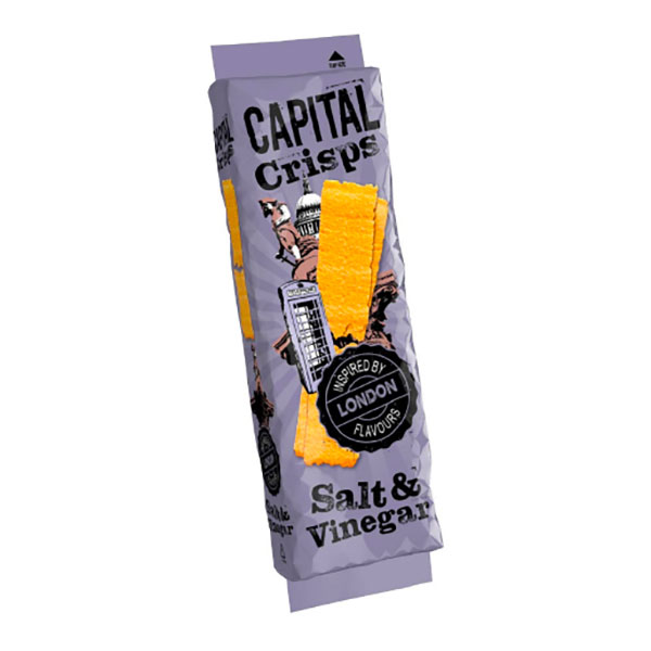 Capital Crisps London, Salt & Vinäger 75g