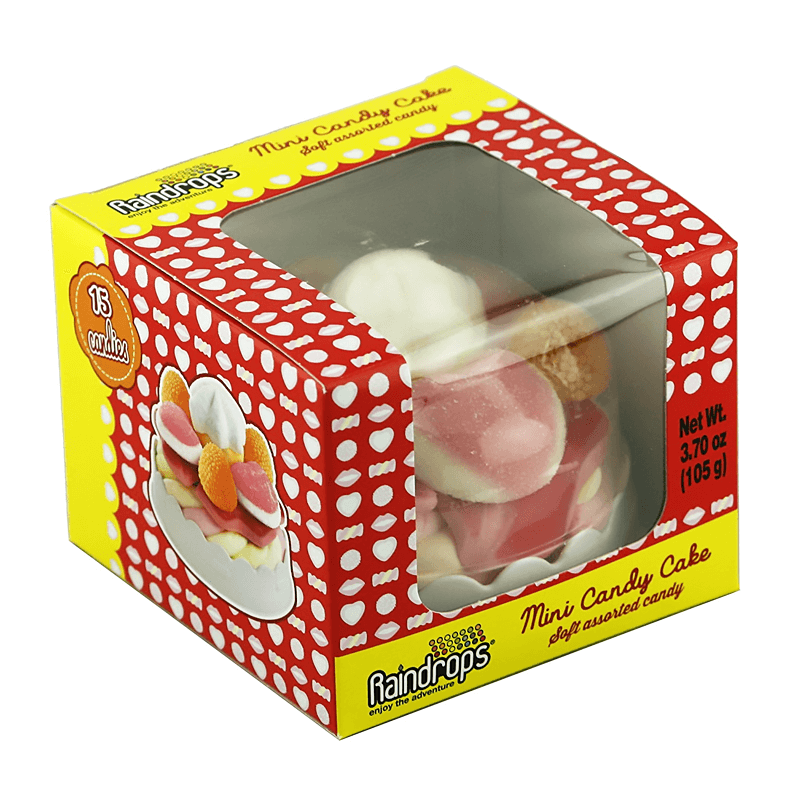 Raindrops Mini Candy Cake 105g