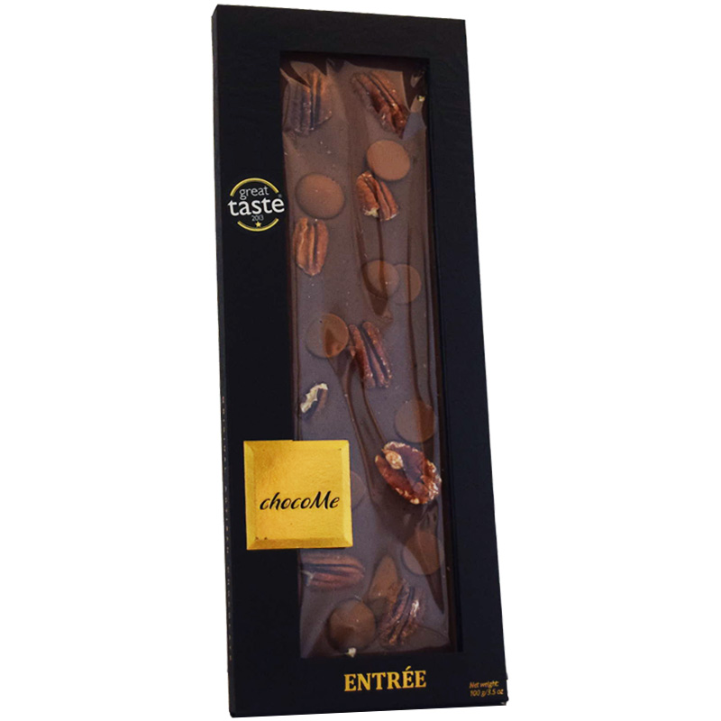 Choklad Pekannötter, Karamell & Havssalt 100g - 71% rabatt
