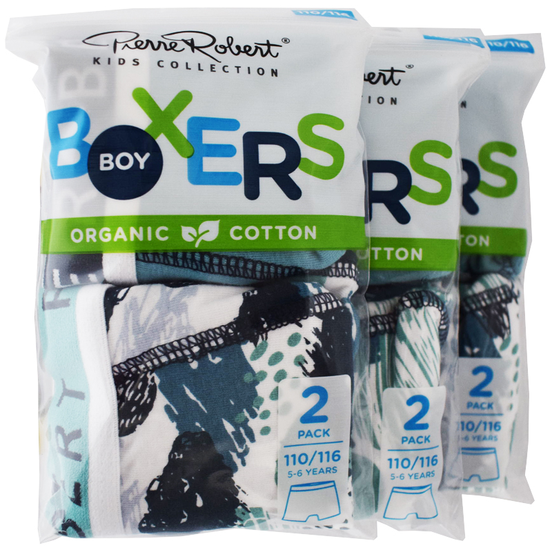Kalsonger Boxers Barn 110-116 Mint & petrol 6-pack - 46% rabatt