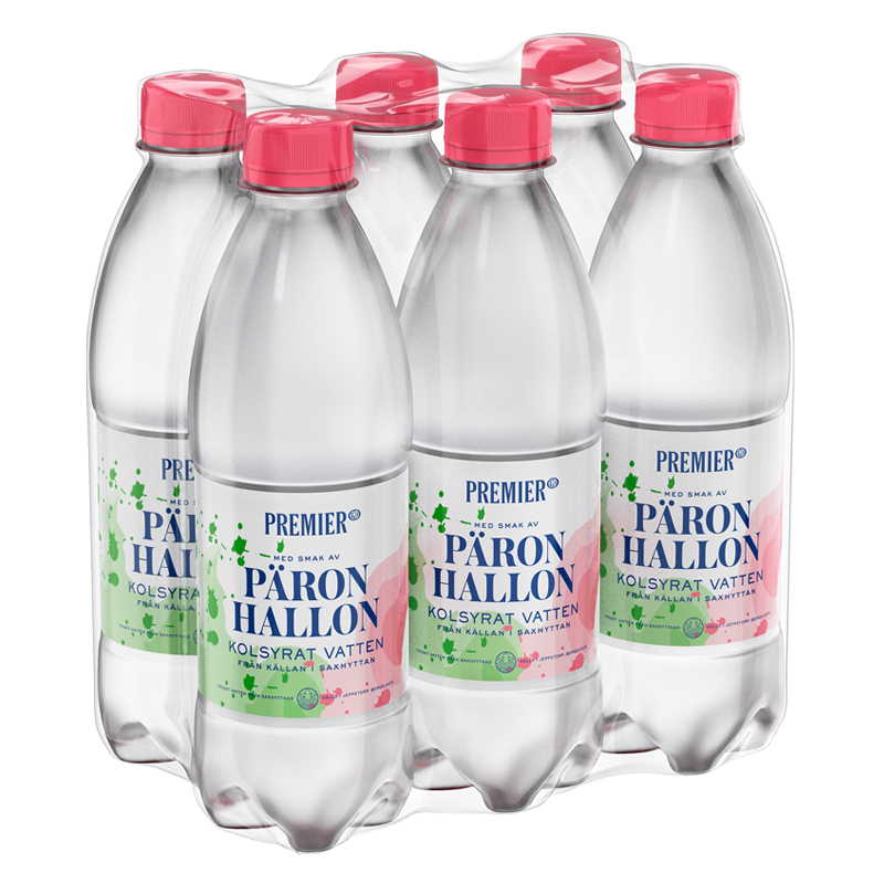 Kolsyrat Vatten Hallon/Päron 6P - 42% rabatt