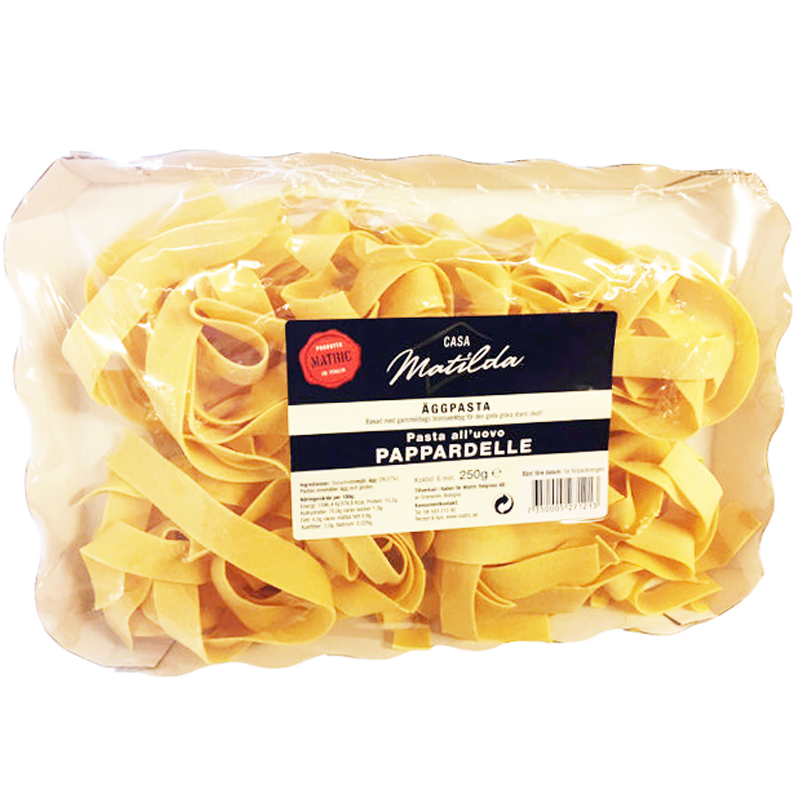Äggpasta "Pappardelle" 250g - 50% rabatt