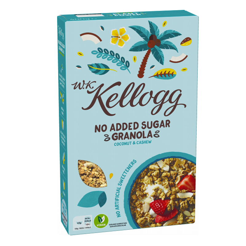 Granola Coconut & Cashew 400g - 27% rabatt