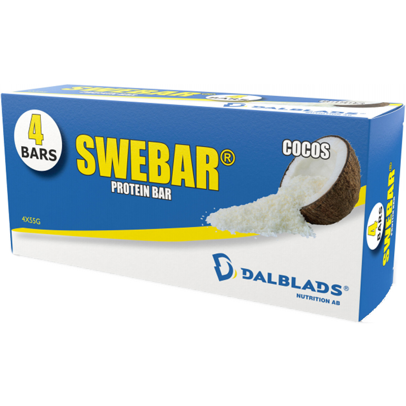 Proteinbars "Cocos" 4 x 55g - 51% rabatt