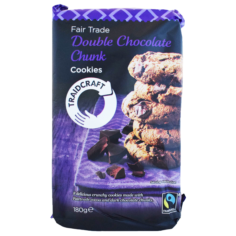 Kakor "Double Chocolate Chunk" 180g - 42% rabatt