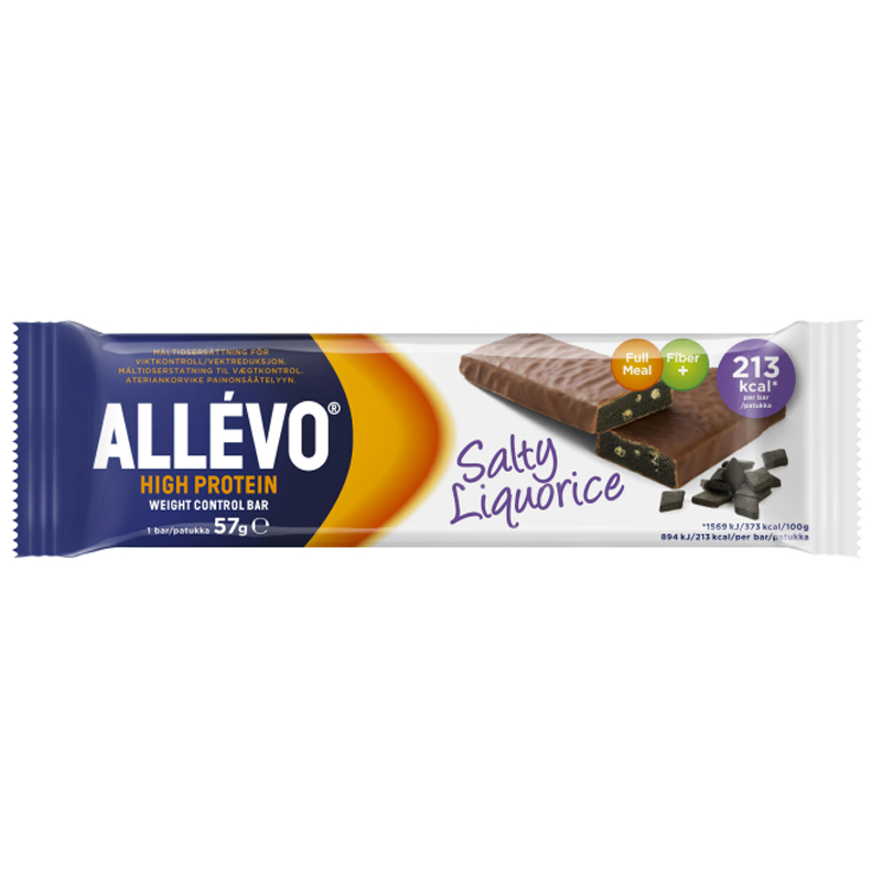 Bar Viktminskning "Salty Liquorice" 57g - 40% rabatt