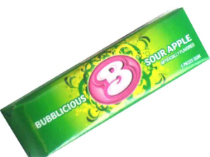 Bubblicious Sour Apple