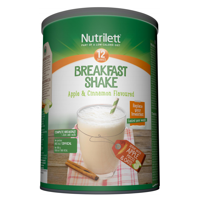 Måltidsersättningsshake Äpple & Kanel 324g - 67% rabatt