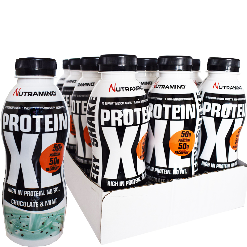 Proteinshake XL Choklad & Mint 12-pack - 76% rabatt