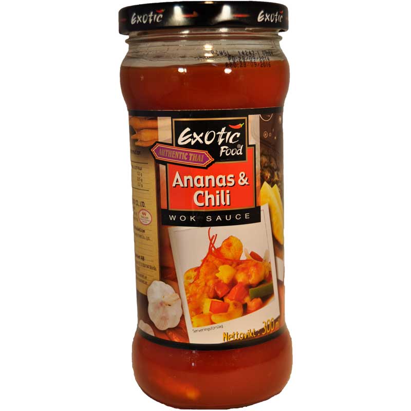 Woksås Ananas/Chili - 42% rabatt