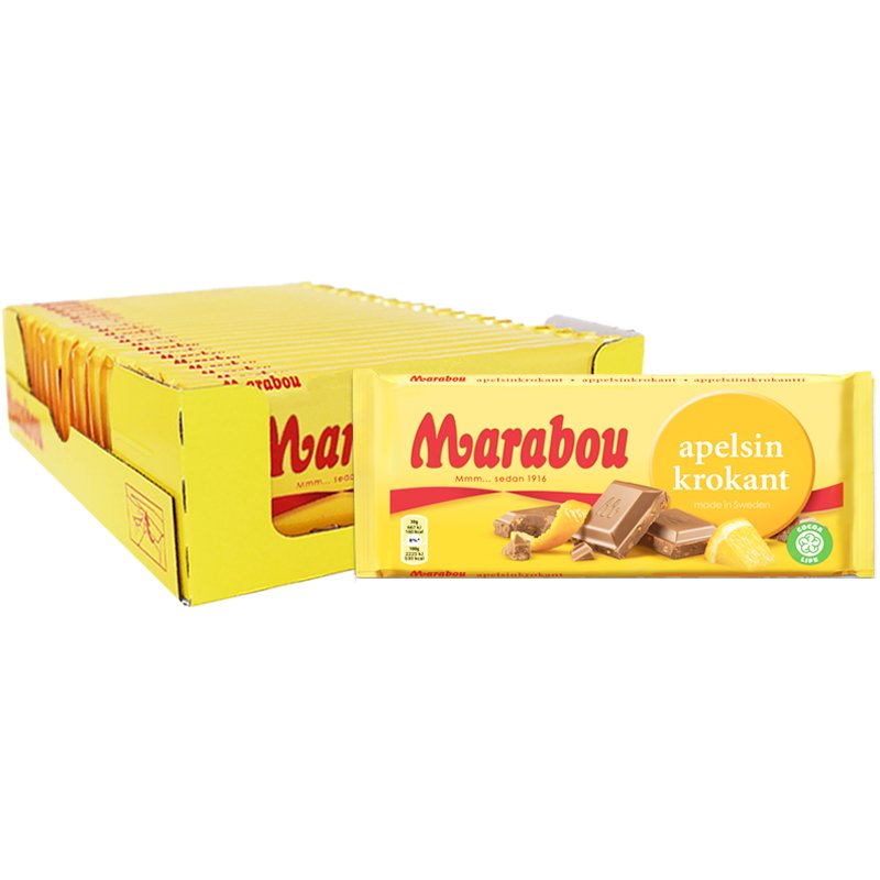 Hel Låda Chokladkakor Apelsinkrokant - 26% rabatt