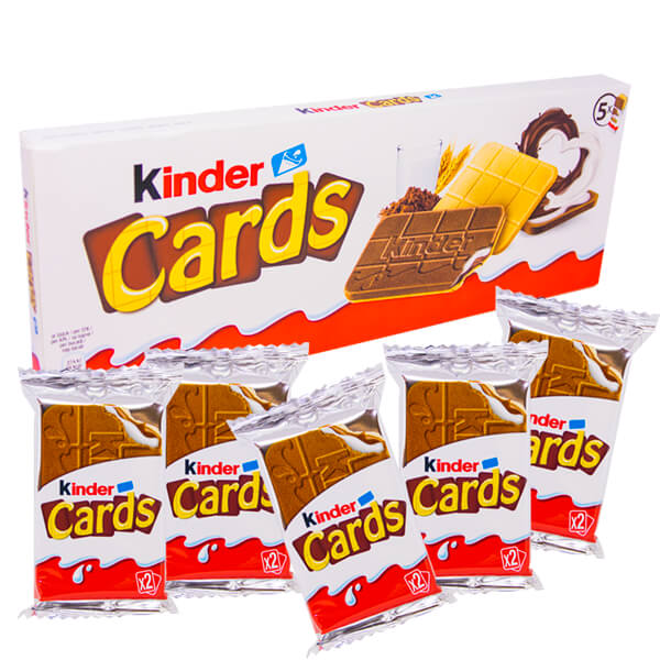 Kinder Cards 128 g - 5-pack