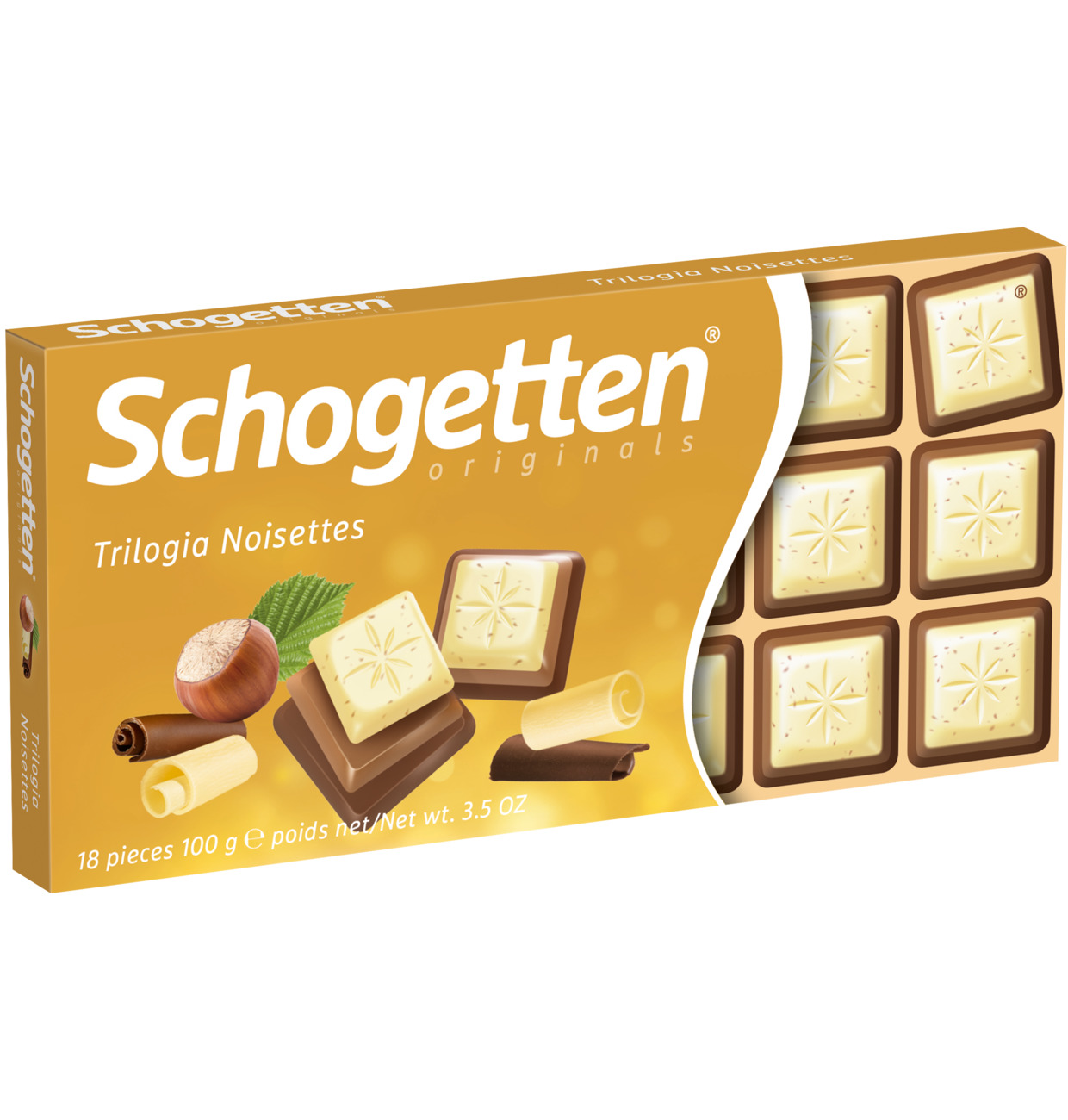Schogetten Chocolate Trilogy 100g