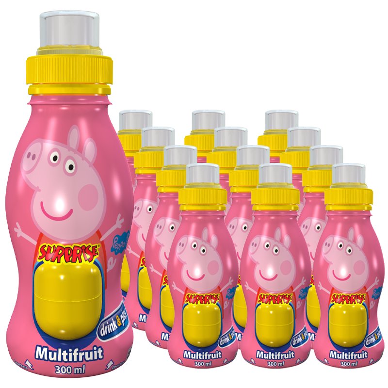 Fruktdryck Greta Gris 12-pack - 25% rabatt