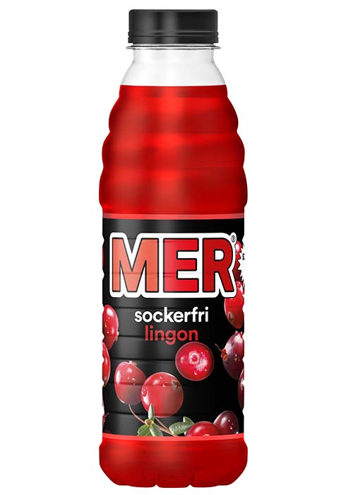 MER Lingon Sockerfri 50 cl