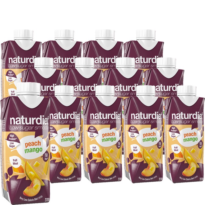Måltidsersättning Smoothie Peach & Mango 12-pack - 26% rabatt