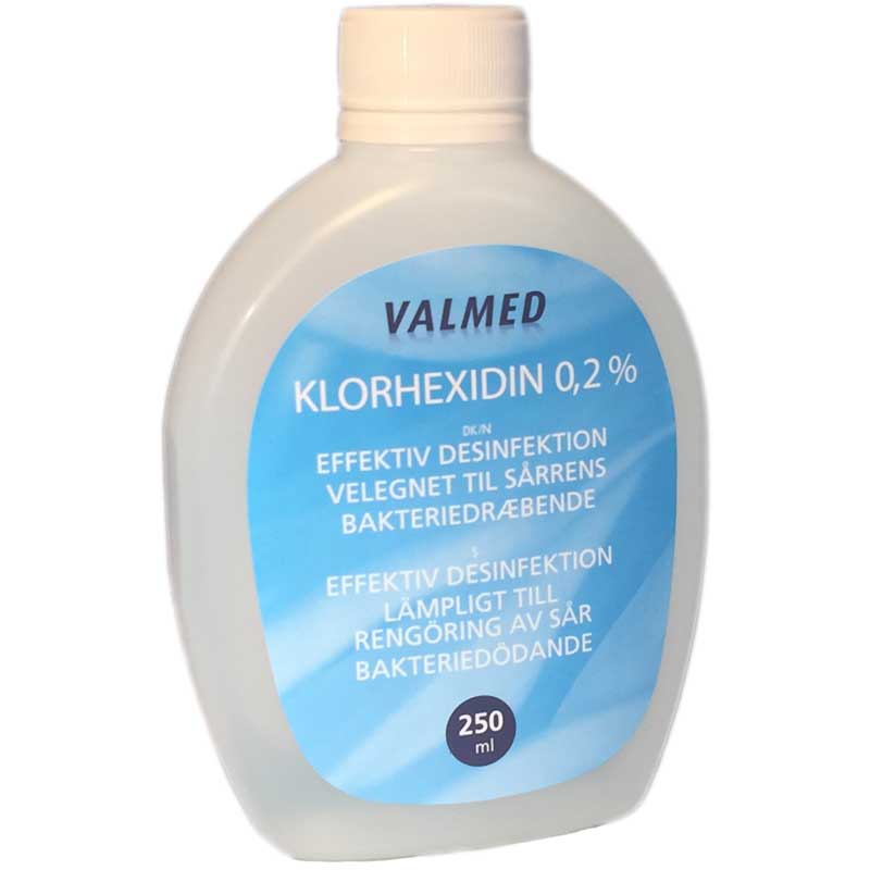 Sårtvätt Klorhexidin 250ml - 34% rabatt