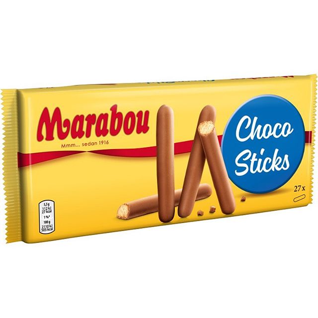 Marabou choco sticks 144g