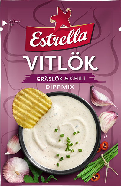 Estrella Dipmix Vitlök 23g