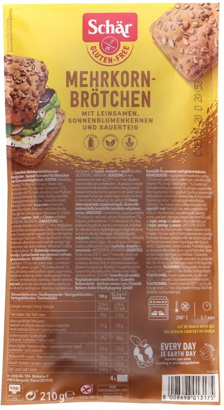 Flerkornsbröd Glutenfritt - 38% rabatt