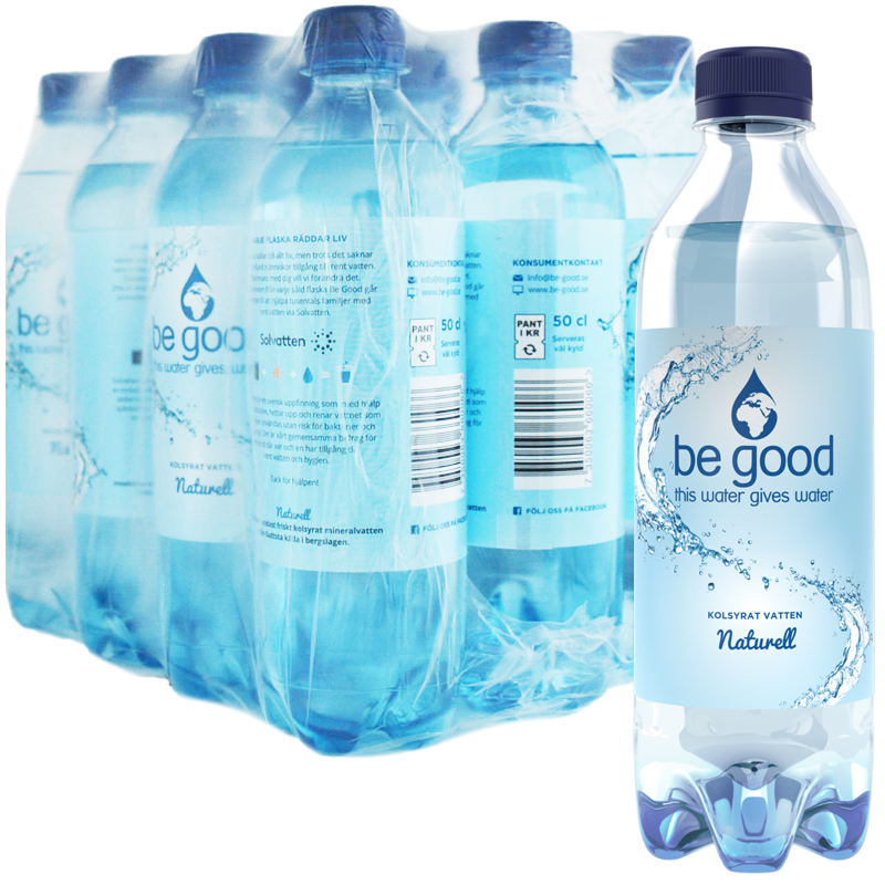 Hel Låda Kolsyrat Vatten 12 x 50cl - 70% rabatt
