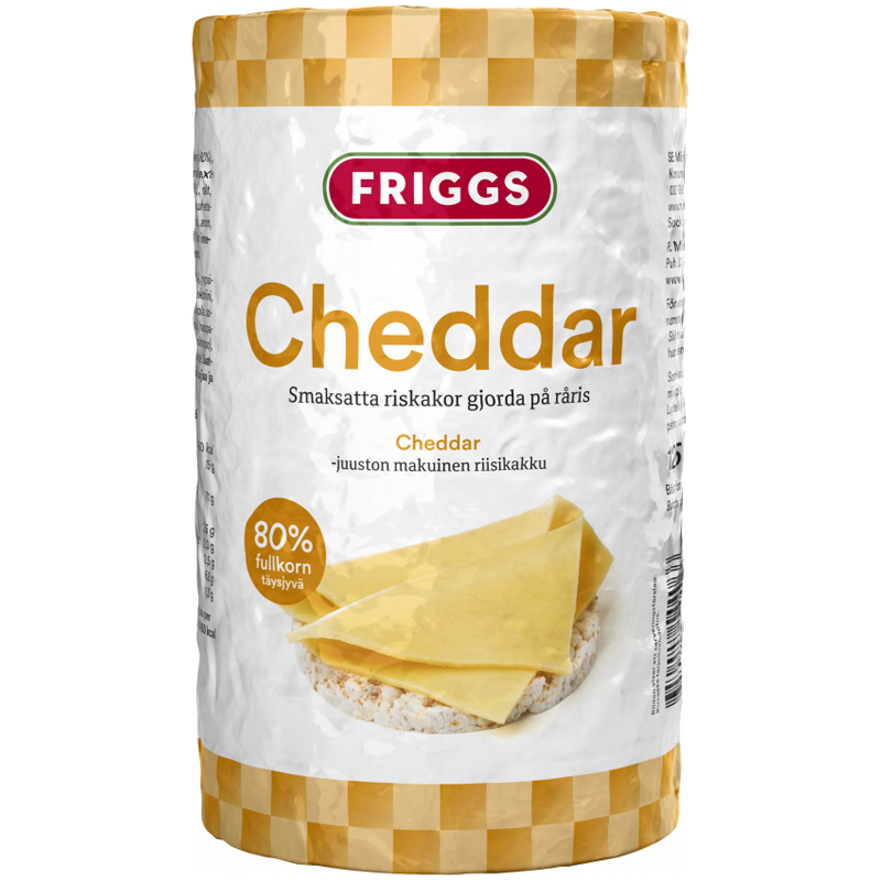 Riskakor Cheddar - 23% rabatt