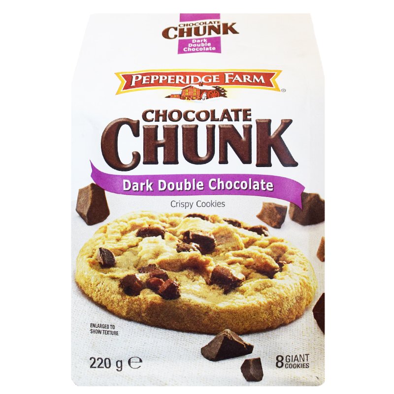 Kakor "Dark Double Chocolate" 220g - 57% rabatt